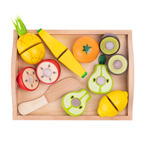 FRUTAS PARA PORCIONAR DE MADERA - Imagen 2
