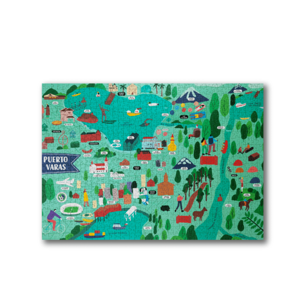 Puzzle Puerto Varas 1000 Piezas - Imagen 2