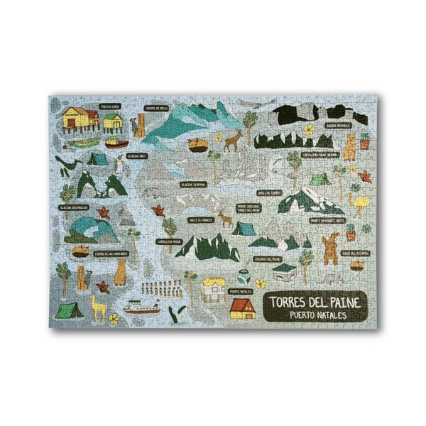 Puzzle Puerto Natales/Torres del Paine 1000 Piezas - Imagen 3